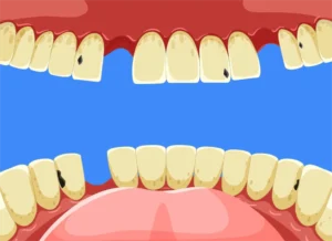 sensation pression dans les dents