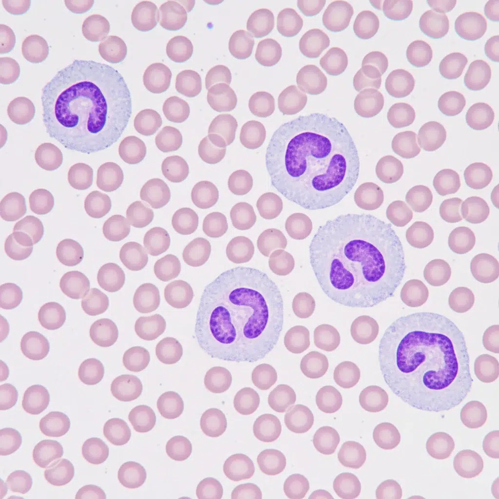 taux monocytes haut