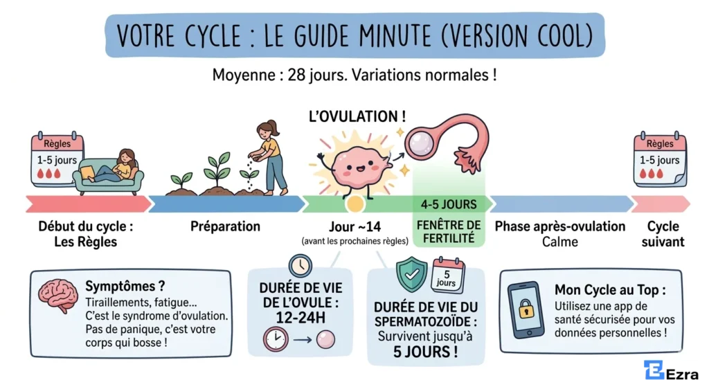 symptôme ovulation chez la femme